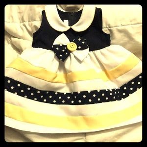 3/6 month Bonnie Baby dress